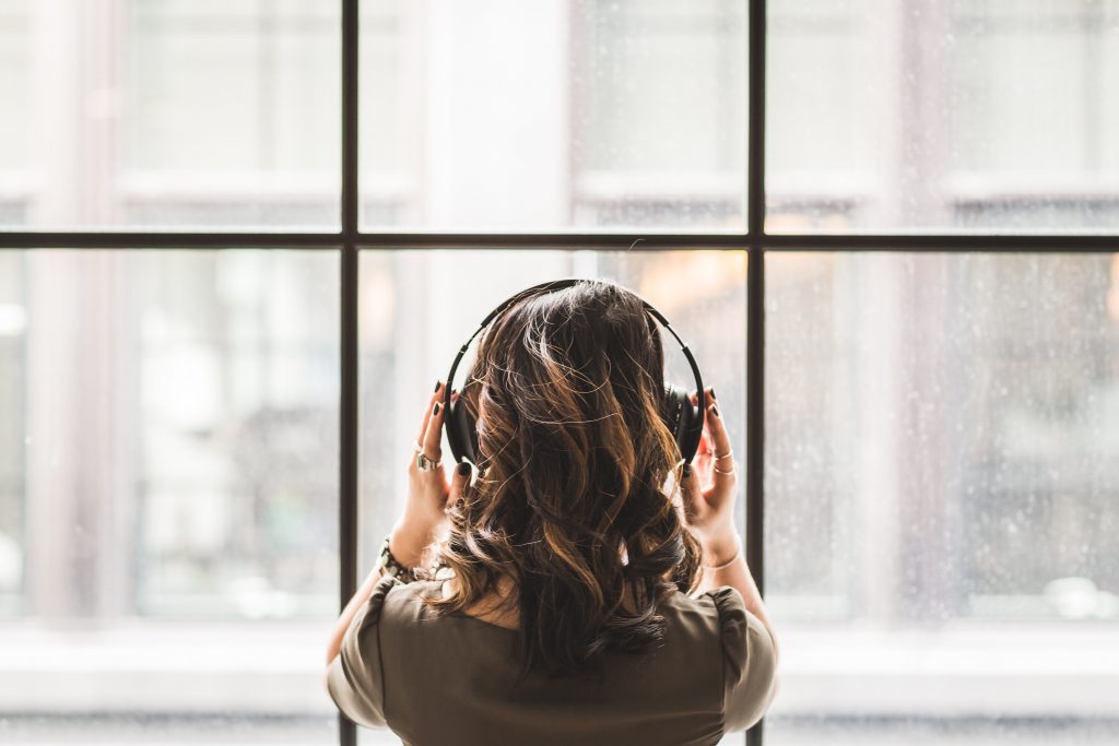 women listening