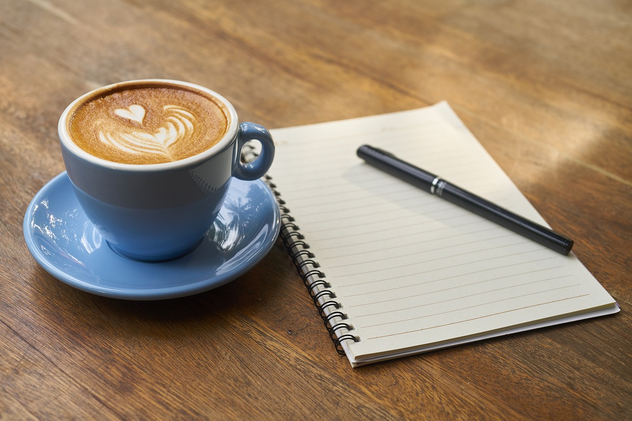 coffee writing