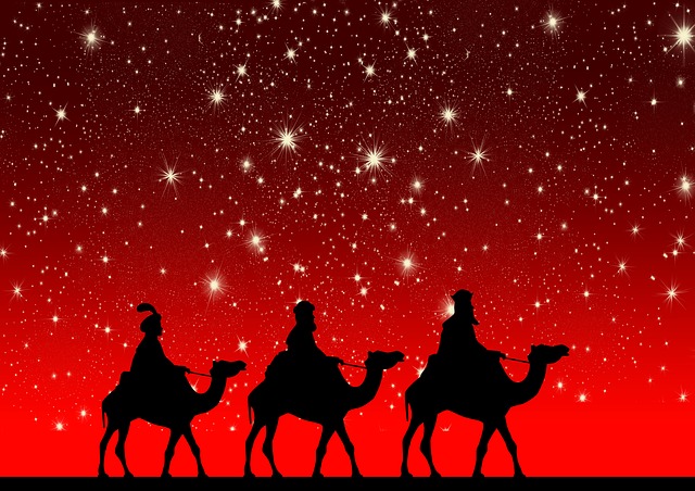 Spanish Christmas Vocabulary - three wise men