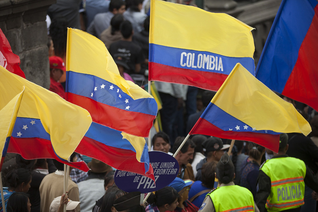 Venezuela and Colombia