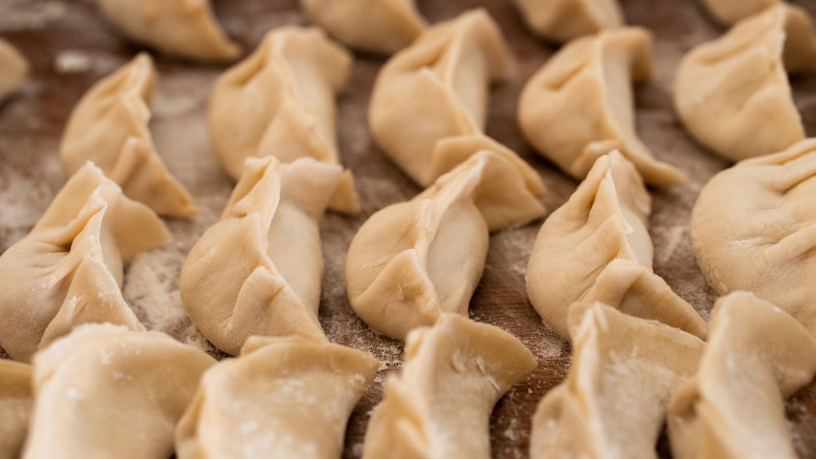 Dumplings are a traditional food during the Spring Festival