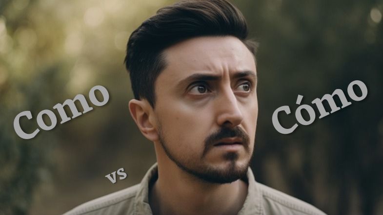 Como vs Cómo