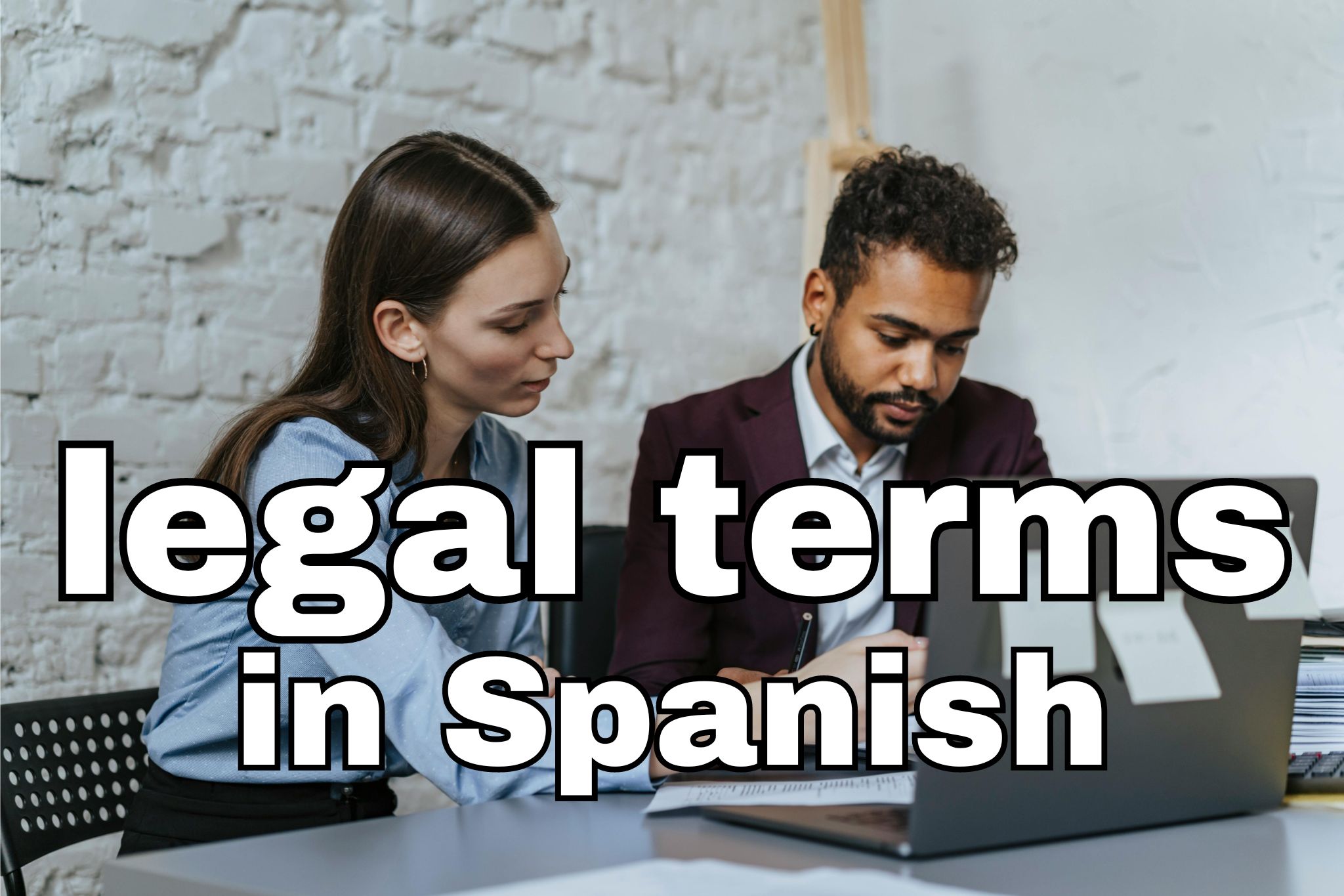 Legal terms in Spanish