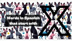 Spanish words that start with X